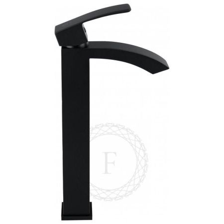 Смеситель для раковины Filarete Waterfall FL6010BL на столешницу черный