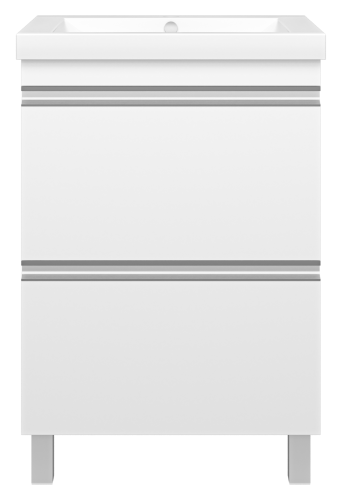 Тумба под раковину Misty Ингрид П-Инг-01060-012Я 56х46х71 - фото 2