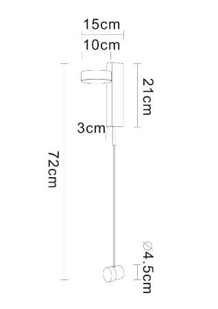 Светильник настенный Arte Lamp Mirach (Мирацх) A2142AP-10PB