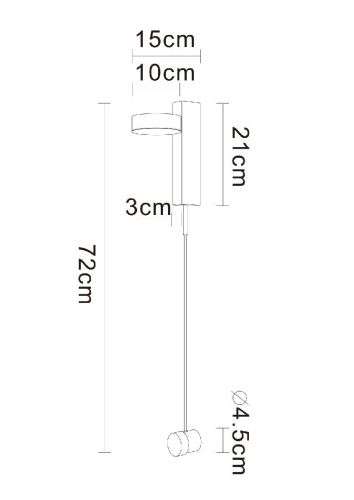 Светильник настенный Arte Lamp Mirach (Мирацх) A2142AP-10PB - фото 4