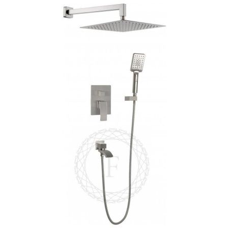 Душевая система Filarete FL1010NK встраиваемая в стену цвет никель