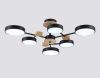 Люстра на штанге Ambrella Light LineTech (ЛинеТецх) FL4863