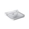 Раковина из сантехнического фарфора Kerasan Waldorf 4140K1bi/cr*1 60х60 подвесная цвет белый 1 отверстие под смеситель