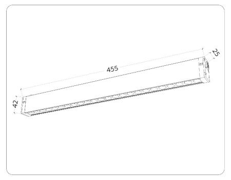 Трековый магнитный светильник Ambrella Light Magnetic 220V (Магнетиц 220В) GL1314
