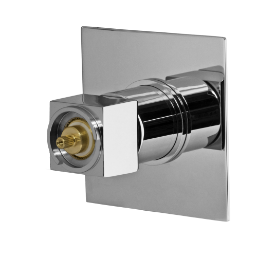 Смеситель для душа Remer Q-Elegance QT30 встраиваемый в стену хром с термостатом - фото 2