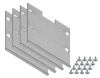 Заглушка (4 шт.) Ambrella Light Alum Profile (Алум Профиле) GP8480