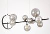 Светильник подвесной Lumina Deco LDP 7033-10 BK+GY