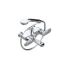 Смеситель для ванны THG Corvair a manettes Fior di Bosco U8L-A02-13B настенный хром