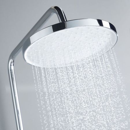 Душевая стойка Shevanik S4336 настенная цвет хром