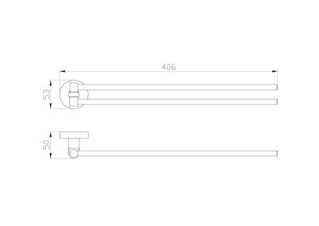 Полотенцедержатель Wonzon & Woghand Easy WW-8131