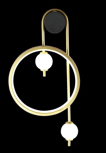 Бра Crystal Lux RODRIGO (РОДРИГО) RODRIGO AP20W LED BLACK/GOLD - фото 4