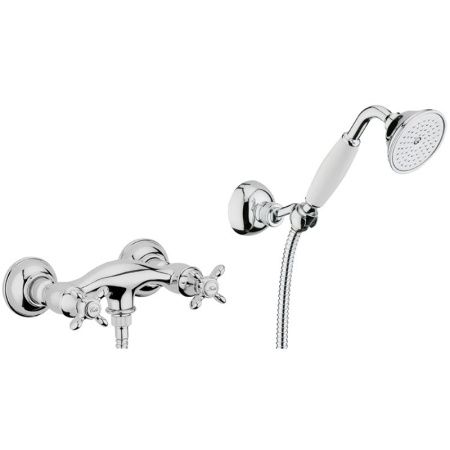 Смеситель для ванны и душа Webert Ottocento OT760101015 настенный хром