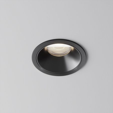 Светильник встраиваемый Maytoni Technical Alfa LED DL043-01-15W4K-RD-B-1