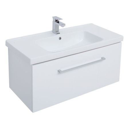 Тумба под раковину Dreja Big Inn 77.0203W 80х50 подвесная цвет белый