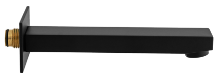 Излив Remer Qubika 91QNO настенный черный матовый