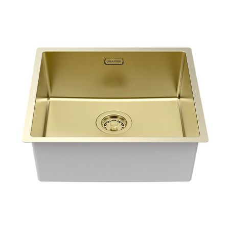 Кухонная мойка Paulmark LASSAN 49 UNI LA49-LG 40х45 цвет золото