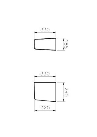 Полупьедестал Vitra S20 5281B003-7201