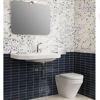 Чаша унитаза приставная Hatria DAYTIME EVO YXV701 цвет белый без сиденья душевой смыв