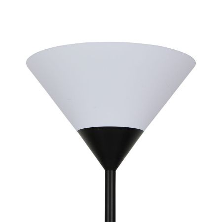 Торшер Uniel UML-T520 E27+E14 BLACK/WHITE