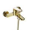 Смеситель для ванны Tokito KIN TOK-KIN-1014 настенный золото