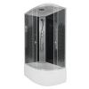 Душевая кабина Niagara Eco 7510L 120х80 асимметричная с крышей ориентация левая