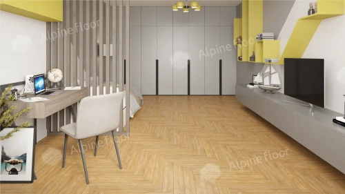 Ламинат Alpine Floor Herringbone 8 Pro New LF102-4 Дуб Тулуза толщина 0.8 см 33 класс 606х101 - фото 4