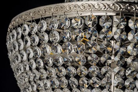 Люстра подвесная Arti Lampadari Castellana Nickel (Цастеллана Ницкел) Castellana E 1.5.40.100 N