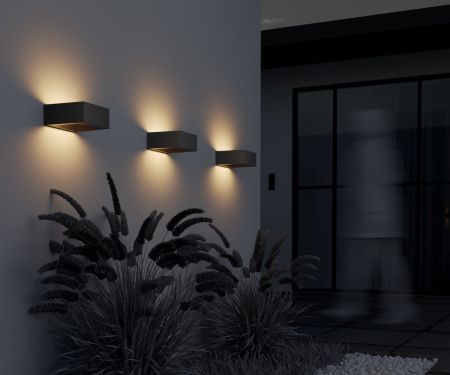 Уличный настенный светильник Maytoni Outdoor Cont (Конт) O464WL-L18GF3K