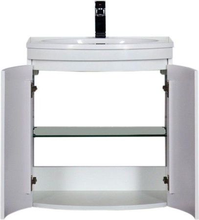 Тумба с раковиной De Aqua Токката 167128 60х40 напольная цвет белый