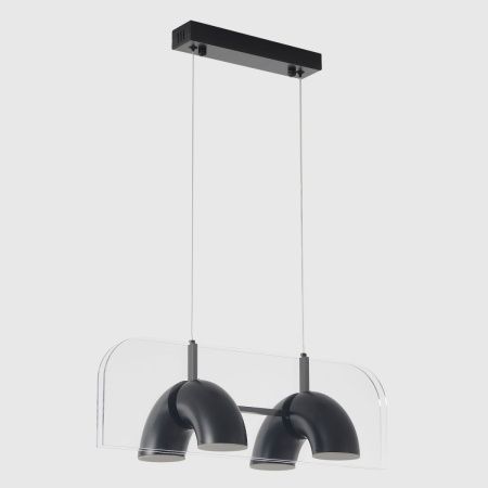 Светильник подвесной Crystal Lux Element (Елемент) ELEMENT SP24W LED BLACK