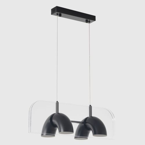 Светильник подвесной Crystal Lux Element (Елемент) ELEMENT SP24W LED BLACK - фото 2