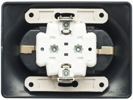 Розетка 2-ая с/з 16А Systeme Electric Glossa (Глосса) GSL000724