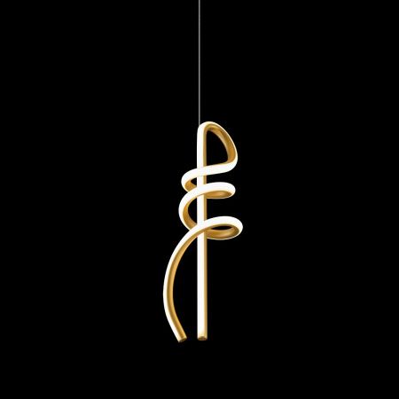 Светильник подвесной Delight Collection Clef (Цлеф) MD24083012-1A gold