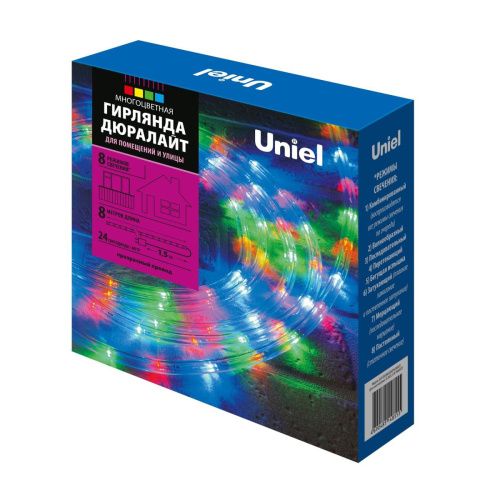 Дюралайт Uniel ULD-D50 8M/С08 IP44 MULTI - фото 4