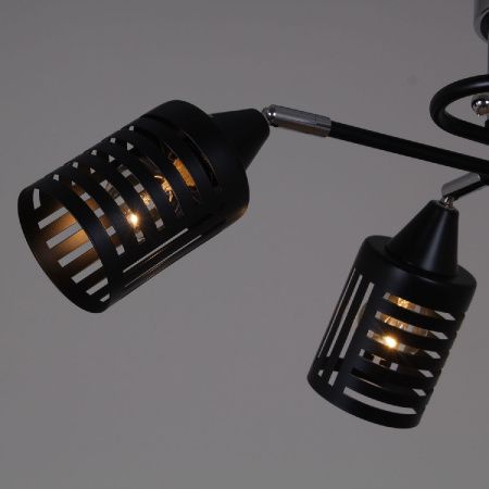 Люстра потолочная Reluce 70052-3.3-04 CR+BK
