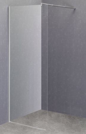 Душевая перегородка Loranto CS-L1020 110 110х200 стекло прозрачное профиль хром