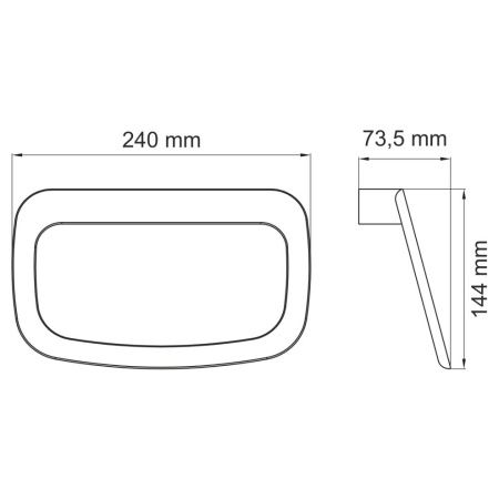 Полотенцедержатель WasserKRAFT 7260