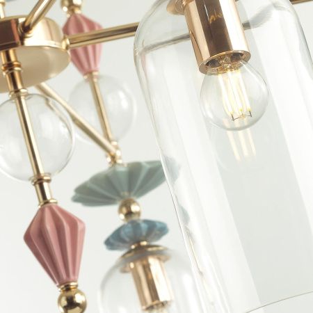 Люстра на штанге Odeon Light BIZET (БИЗЕТ) 4855/7C