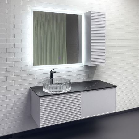 Тумба с раковиной Comforty Геленджик 00-00017877CF 120х50 подвесная цвет белый