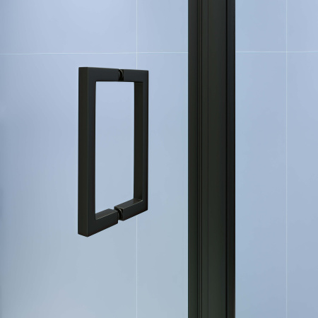 Душевая дверь RGW Stilvoll 70320510-194 100х195 стекло с рисунком профиль черный