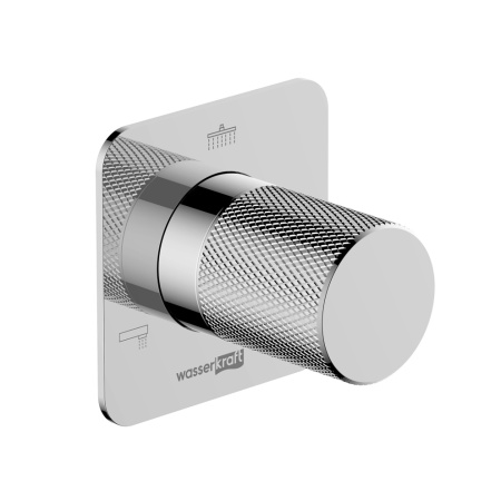 Переключатель на 3 выхода WasserKRAFT Mosel 4600 A294 встраиваемый хром