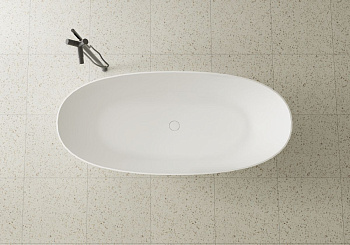 Ванна из искусственного камня Zenon Lago 4000.000.000.000.39670 170х75 отдельностоящая овальная Ванна из искусственного камня Zenon Lago 4000.000.000.000.39670 170х75 отдельностоящая овальная