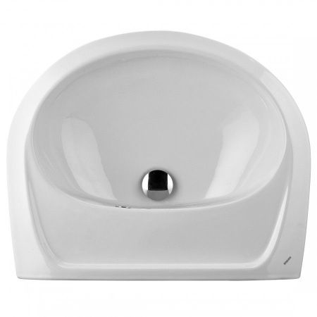 Раковина из сантехнического фарфора Santek Бриз 1WH110448 50х40 подвесная цвет белый