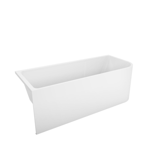 Ванна акриловая BelBagno BB712-1700-730-L 170х73 угловая полукруглая - фото 2