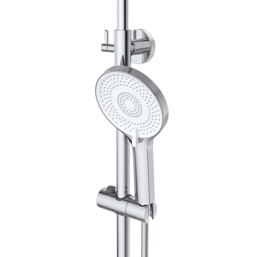 Комплект: стойка со смесителем Cezares LUX LUX-CVD/LS-01 настенный хром - фото 5