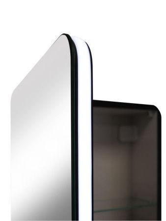 Зеркало-шкаф Continent Eltoro Black МВК112 40х160 подвесной