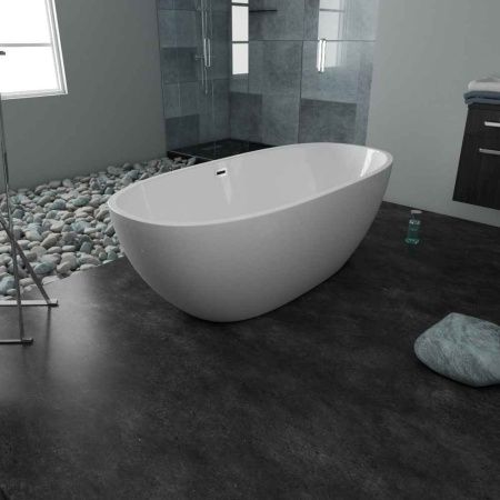 Ванна акриловая Grossman Fly GR-1701 170х80 отдельностоящая овальная с ножками