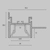 Алюминиевый профиль для натяжного потолка Maytoni Led Strip ALM013S-2M