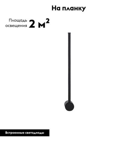 Бра Denkirs Stang (Станг) DK5010-BK - фото 2