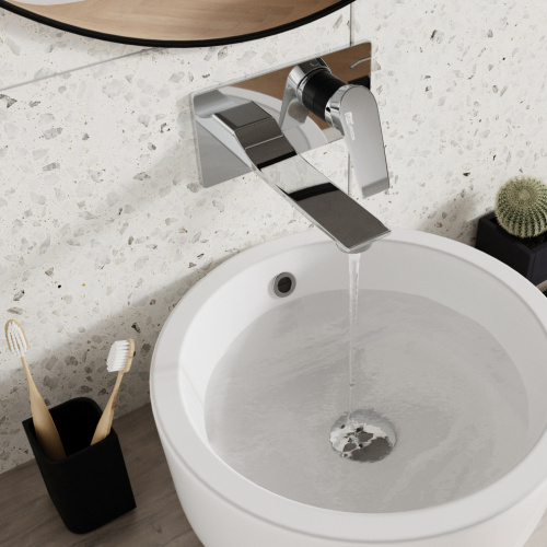 Смеситель WasserKRAFT Lopau 3200 3230 встраиваемый хром - фото 4